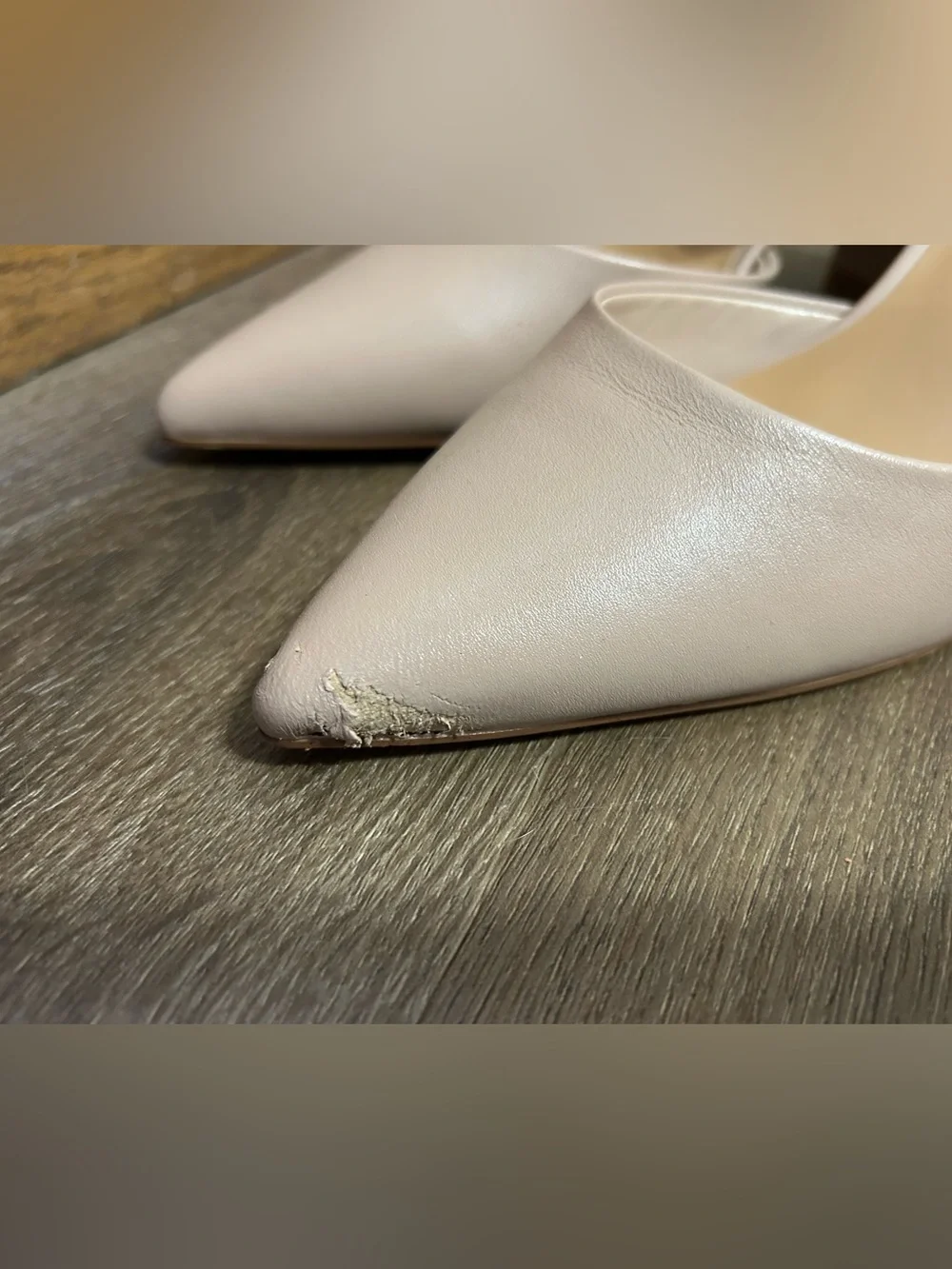 ALDO Blush Pink Pointed Toe Ankle-Strap Heels